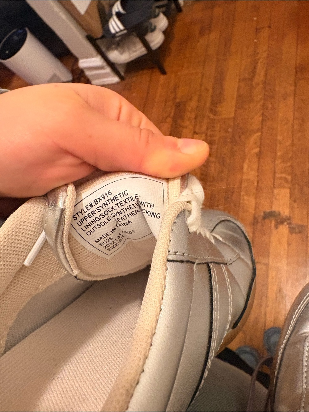 J.Crew Field Sneakers In Silver Metallic - Picture 10 of 10